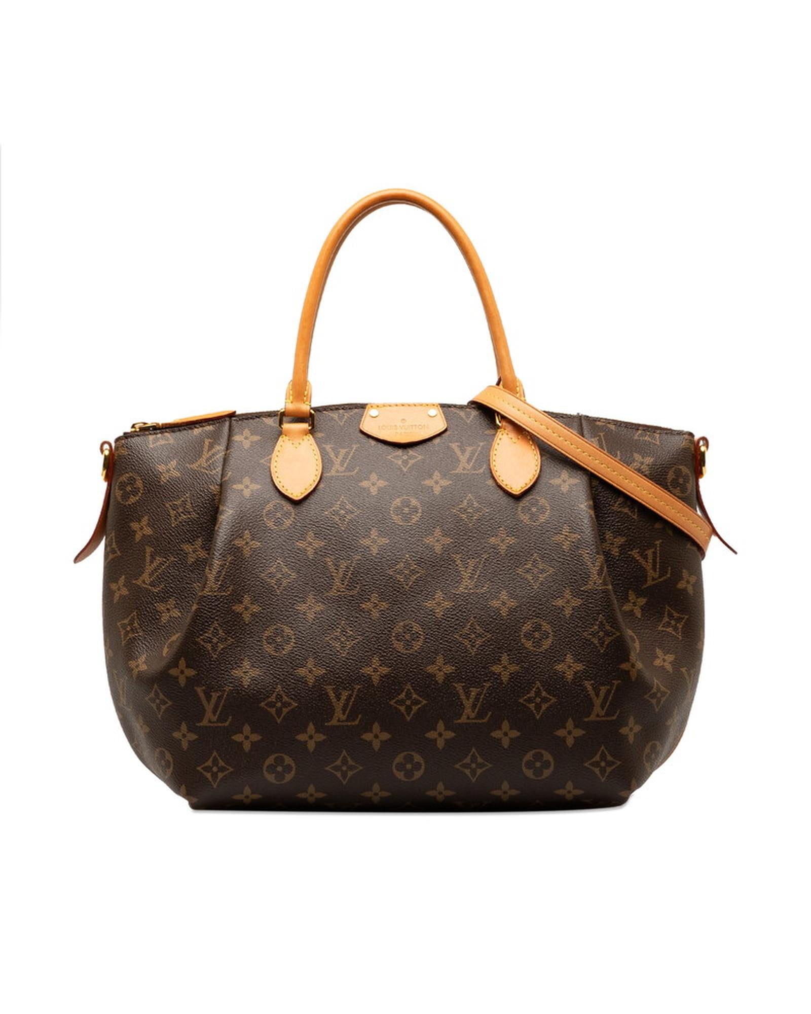 Image of Louis Vuitton Women's Monogram Turenne Bag in Excellent Condition in Brown