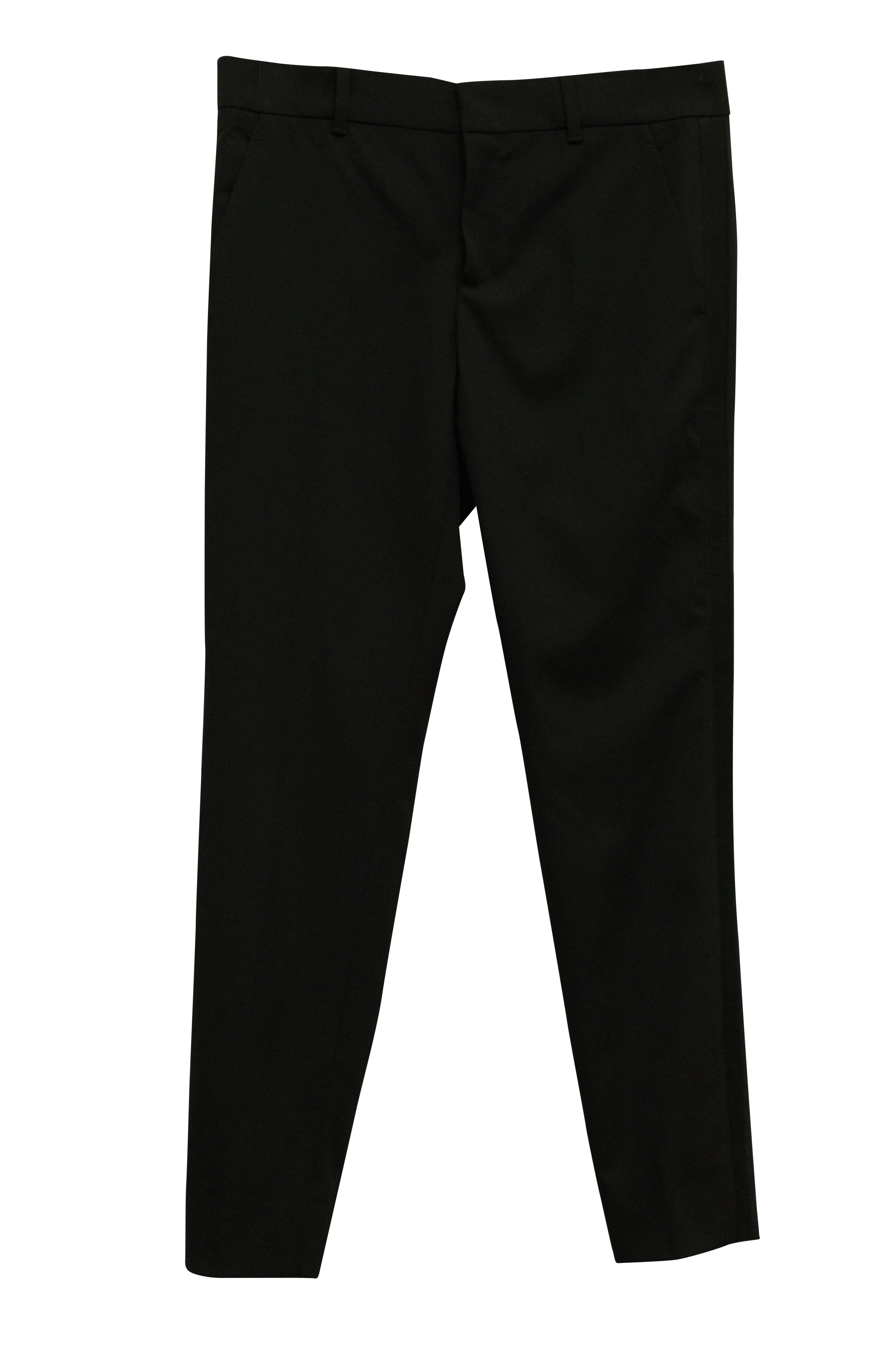 image of Gucci Tuxedo Pants in Black Wool