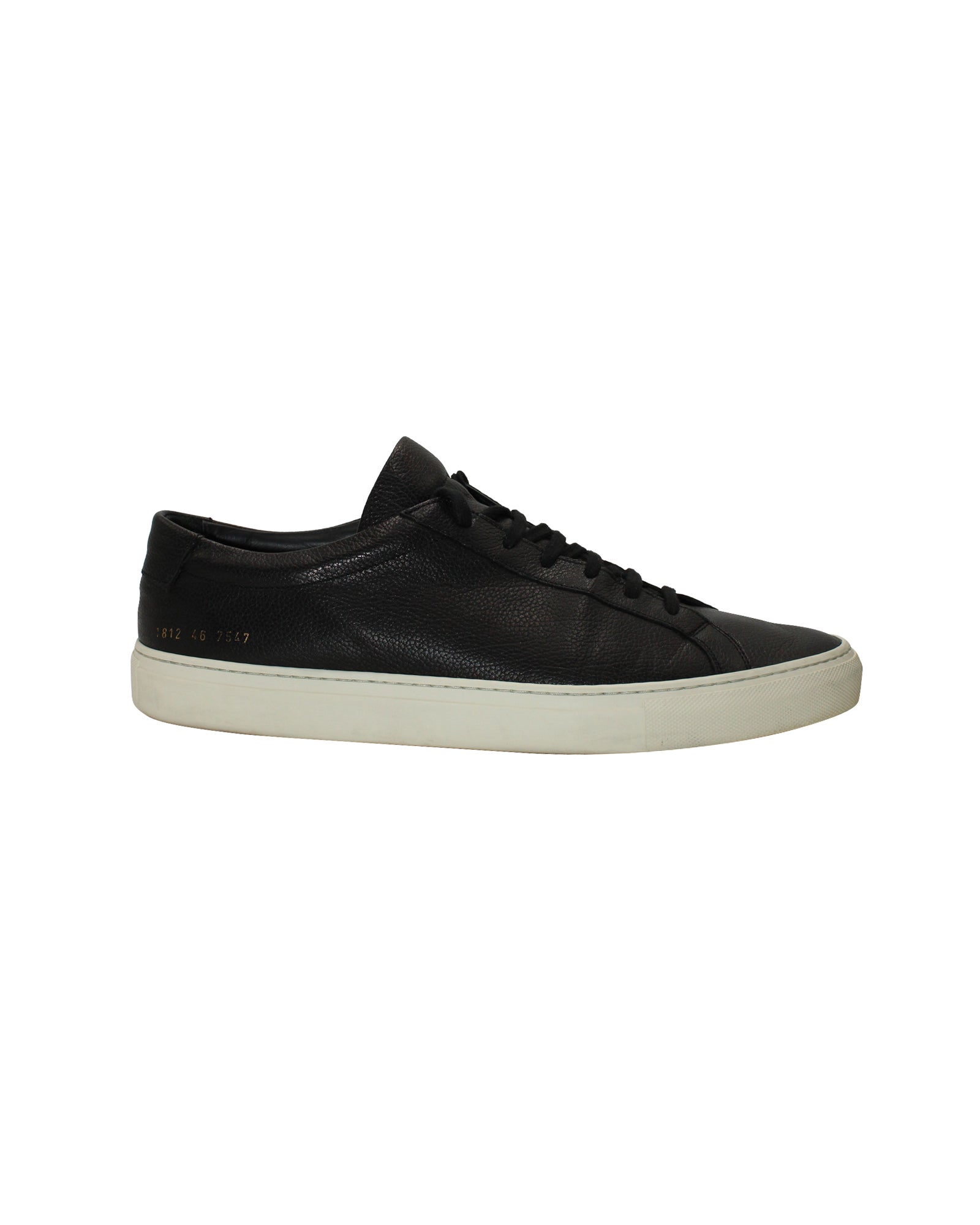 image of Common Projects Original Achilles Sneakers in Black Leather