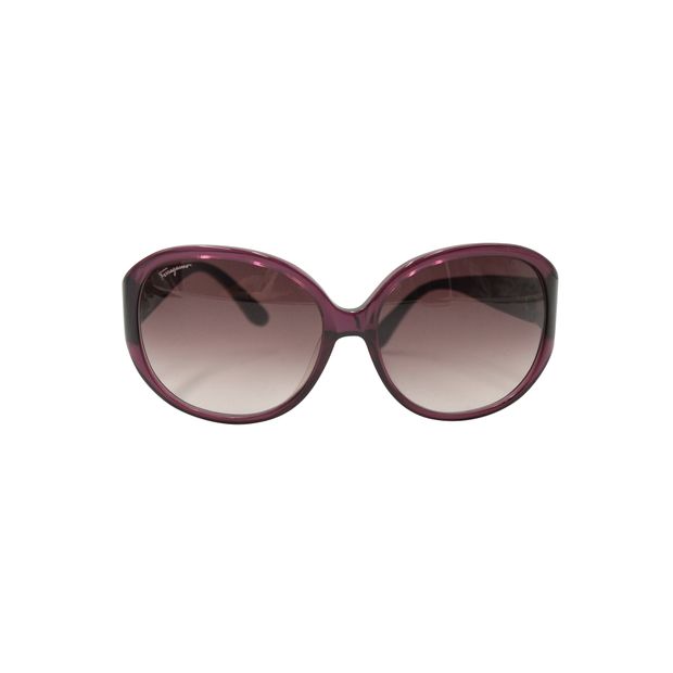 image of Purple Round Sunglasses