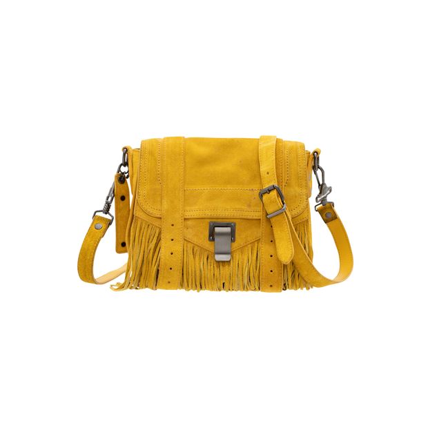 image of Proenza Schouler Ps1 Tiny Suede Bag