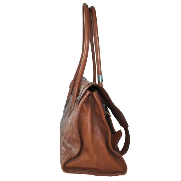 image of LUELLA Beige Leather Tote