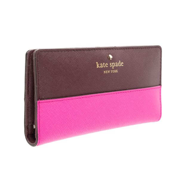 image of CONTEMPORARY DESIGNER Colour Block Long Purse