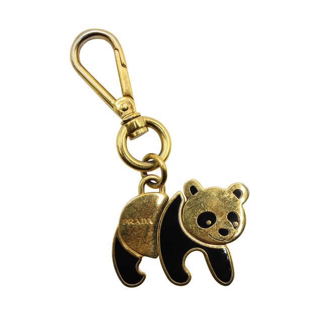 image of Prada Panda Bear Key Ring & Bag Charm