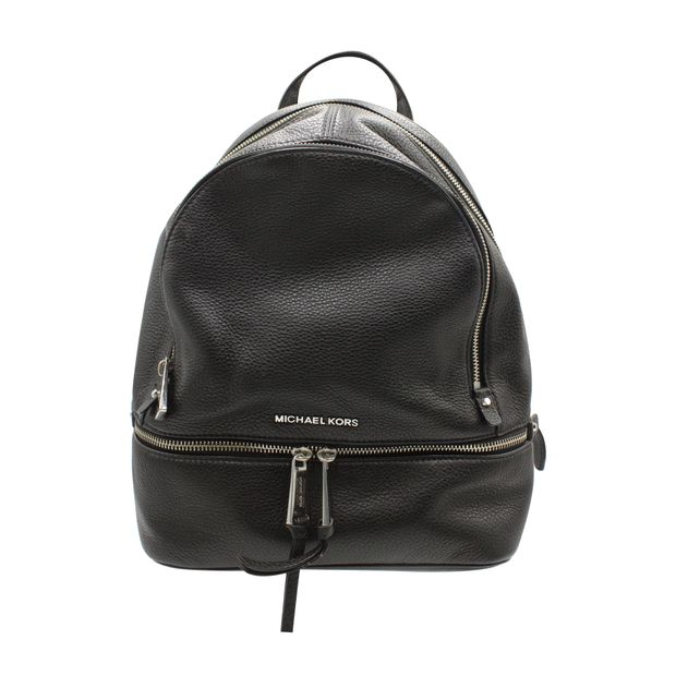 image of Rhea Zip Backpack in Black