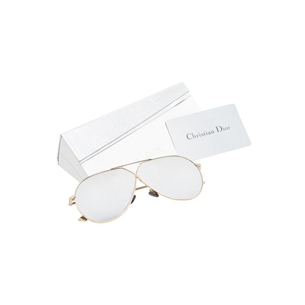 image of Dior Metal Stellaire 1 Sunglasses Rose Gold