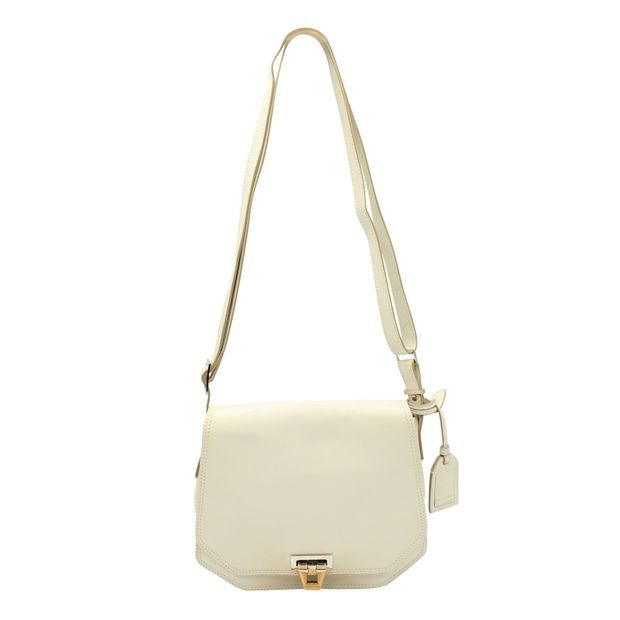 image of Contemporary Designer Ivory Satchel