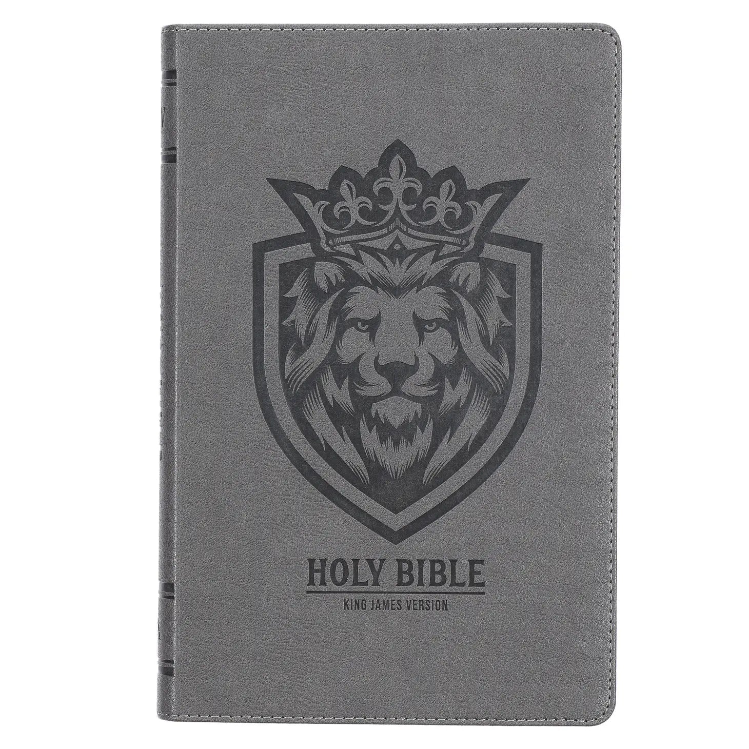 Charcoal Faux Leather Gift Edition KJV Bible