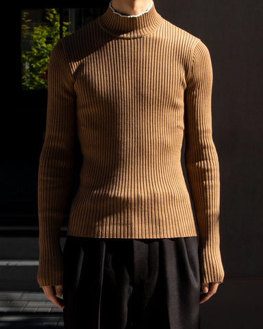 uniform-funnel neck merino wool sweater_photo01