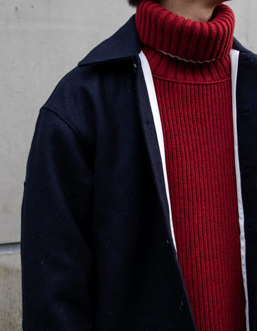 uniform-roll neck wool & cashmere sweater_photo05