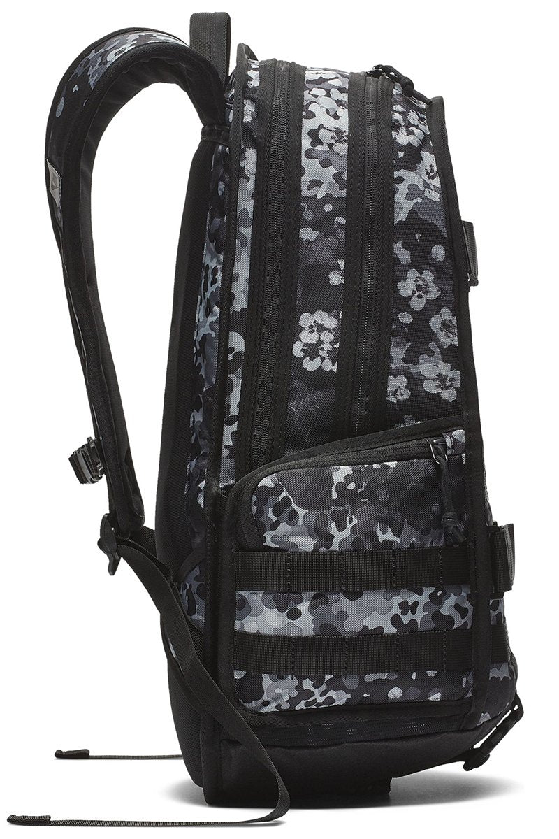 nike black and grey backpack