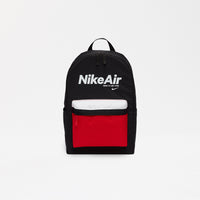 nike air backpack black and red