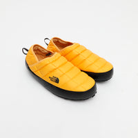 north face slippers yellow