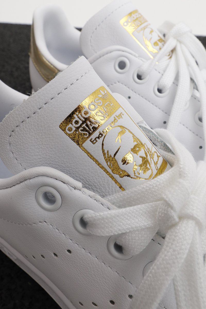 adidas stan smith white gold