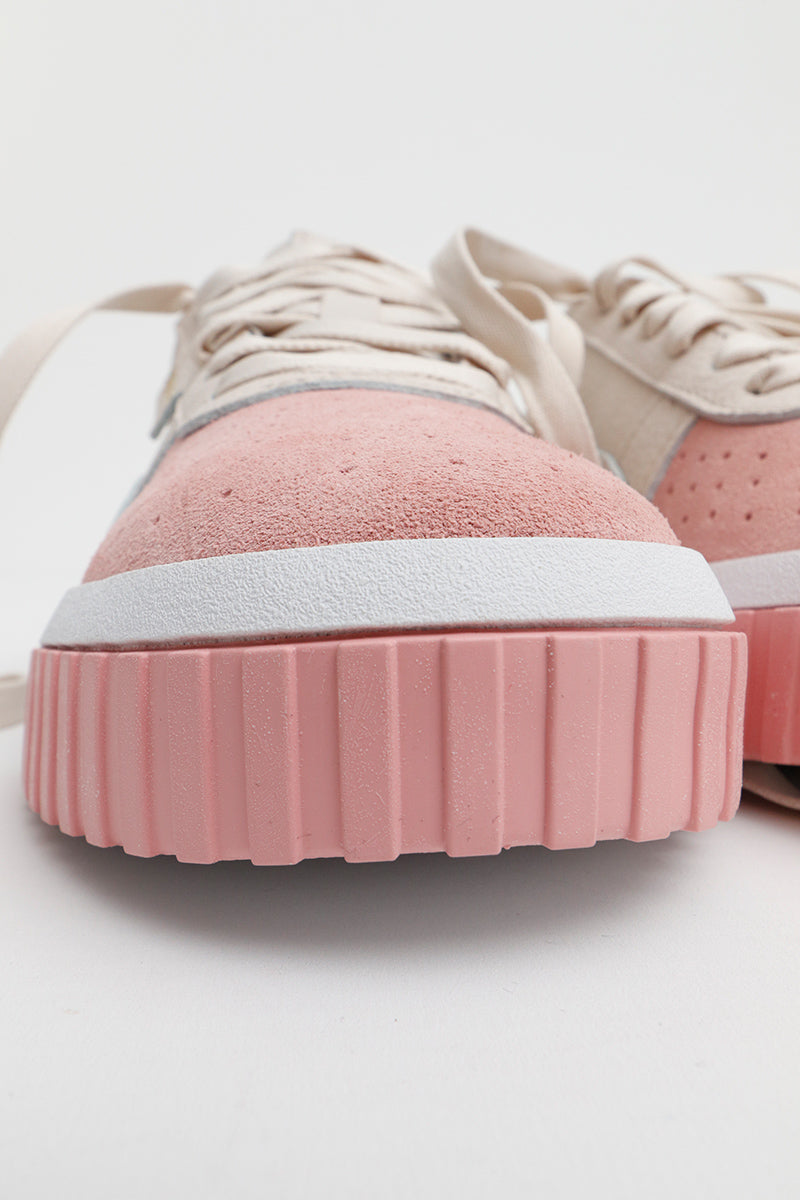 puma cali remix sneakers pastel parchment