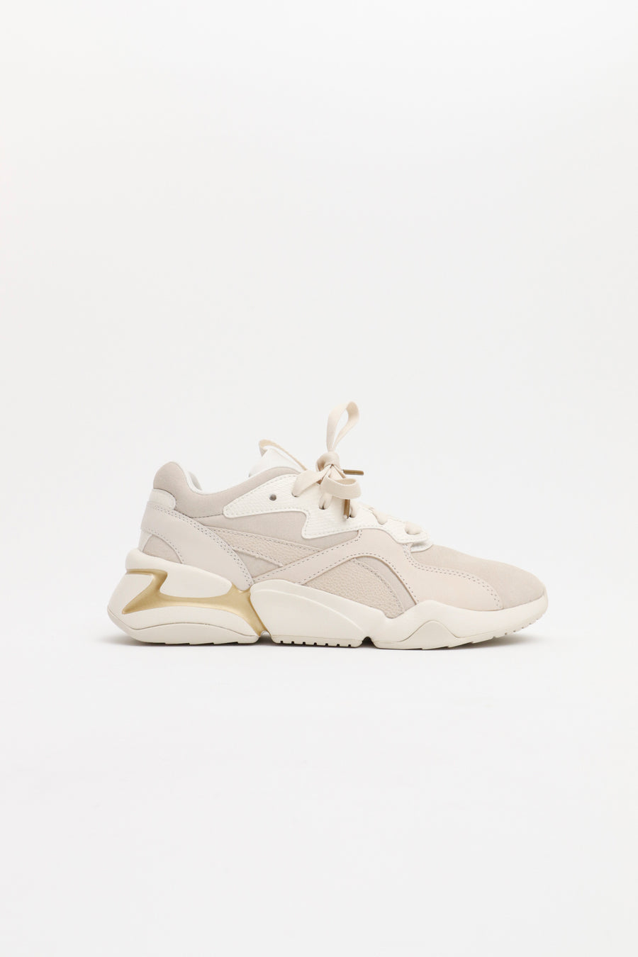 puma nova pastel grunge sneakers whisper white