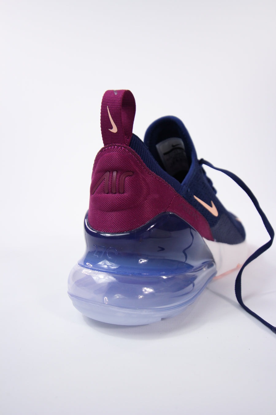 Nike Air Max 270 Womens Blue Void Crimson Tint True Berry Ah67 4 Sneakerworld