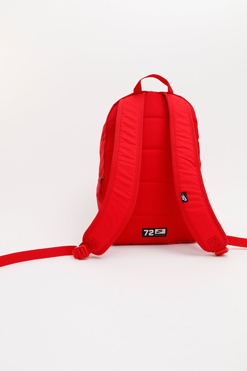 red and white nike backpack