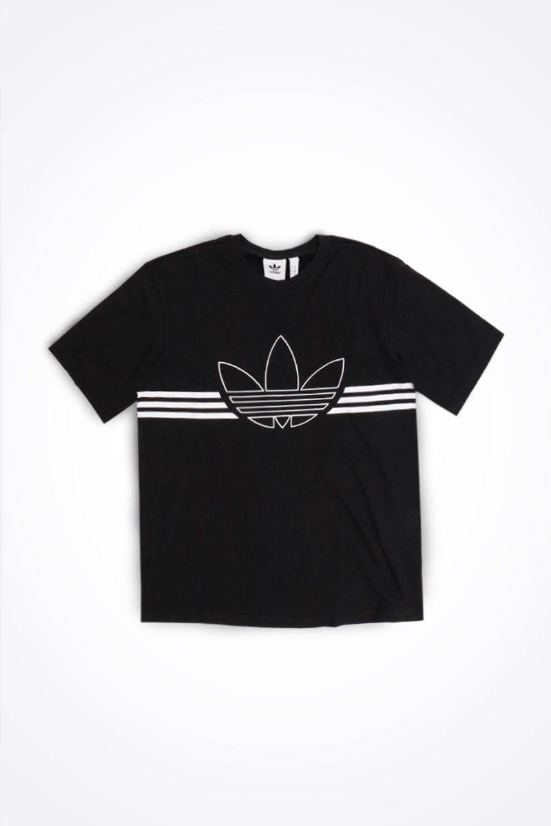 Adidas - Outline Trefoil T-Shirt (Black 