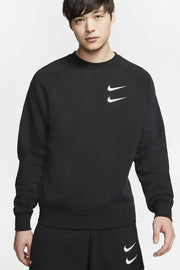 Nike - Oversized Crewneck (Black/ White 