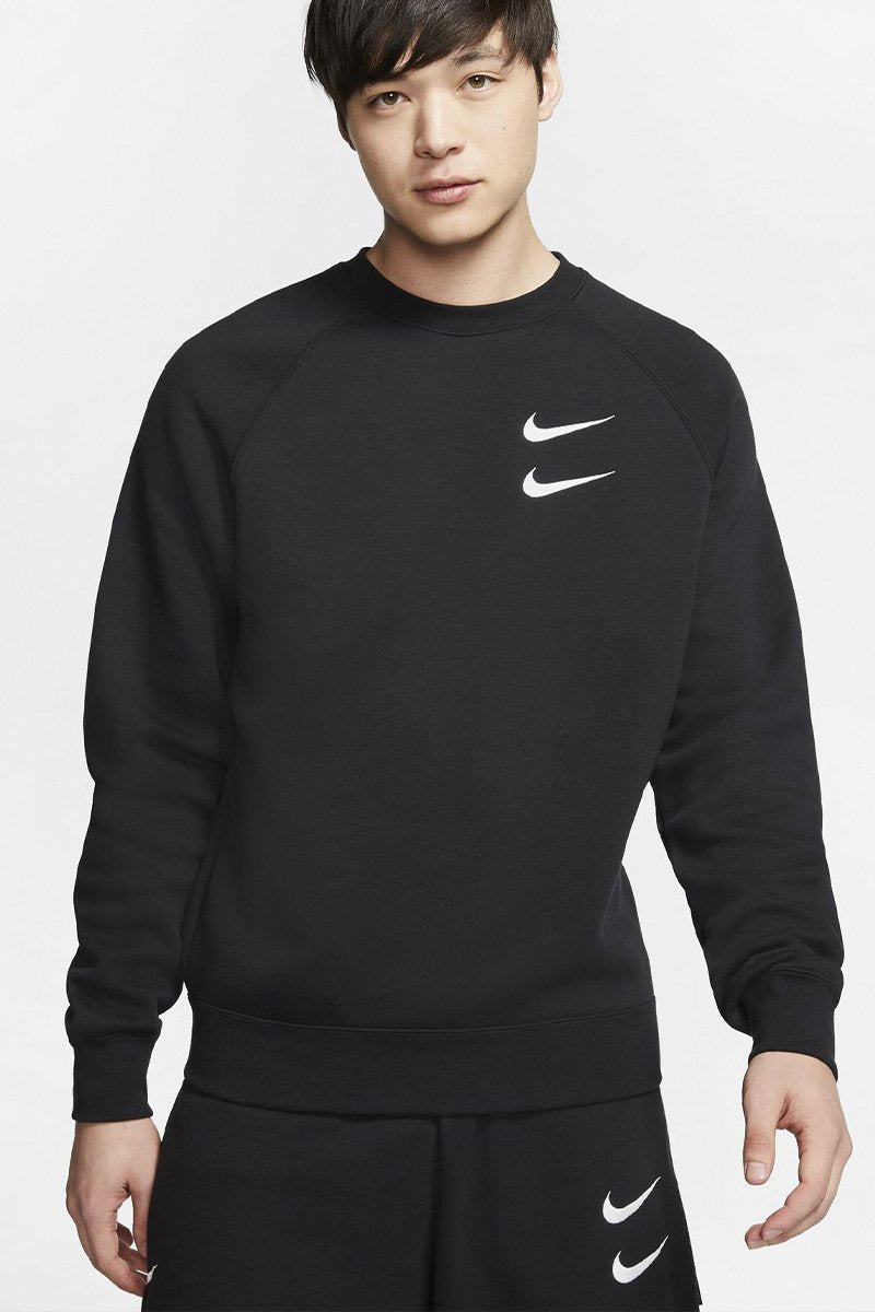 nike double swoosh crewneck