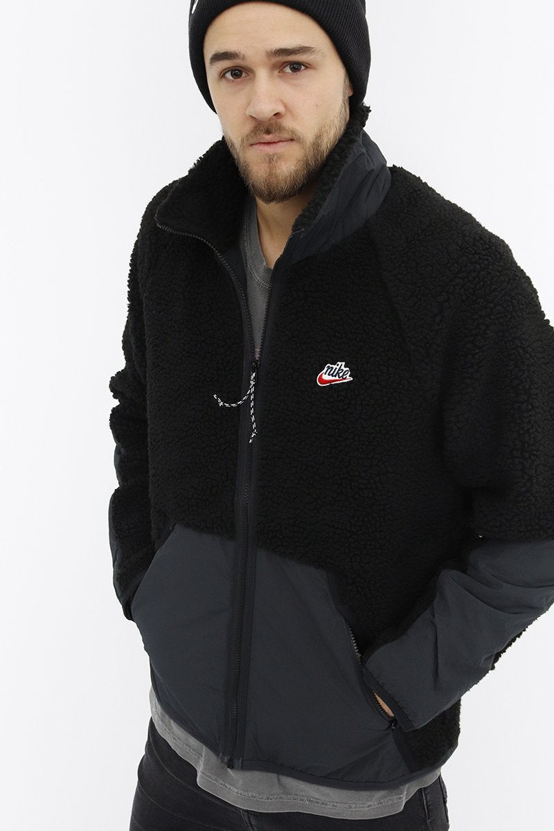 nike sportswear teddy fleece