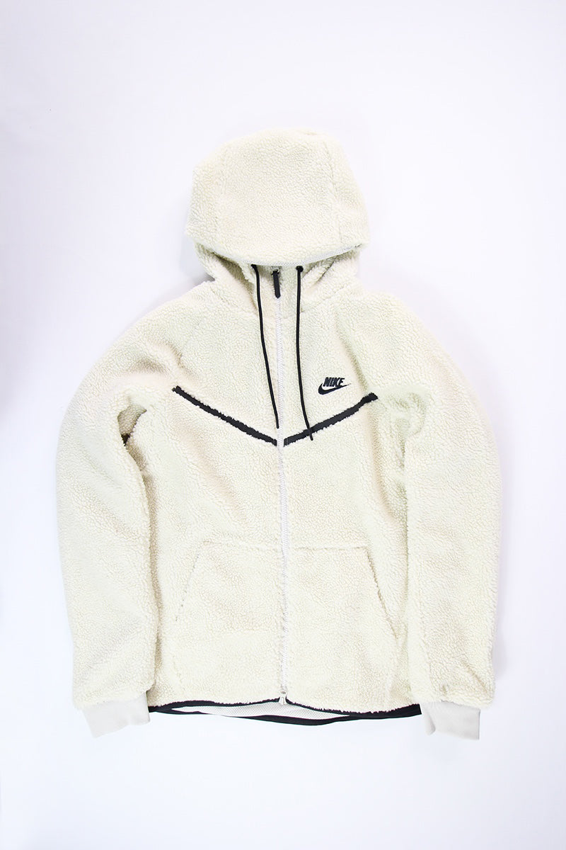 nike sportswear windrunner tech fleece sherpa hoodie