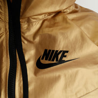 nike gold jacket womens