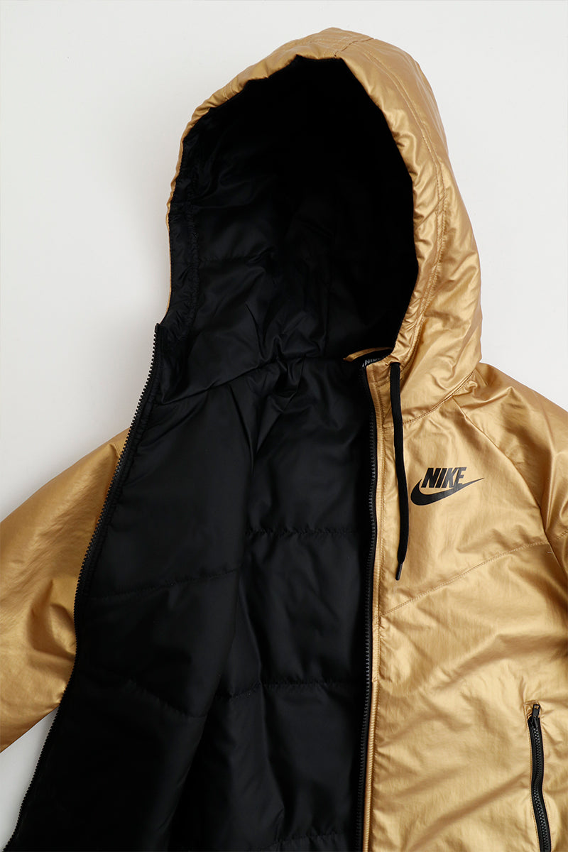 nike metallic windrunner jacket