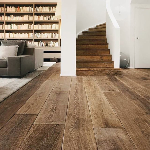 Kings of France 18th Century French Oak Flooring ressembles Reclaimed French Oak Flooring that marries with antique Belgian bluestone, French limestone floors, petite granite floors for classic English interiors, luxury, farmhouse and minimalist homes