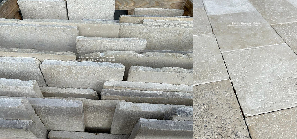 Italian reclaimed limestone flooring
