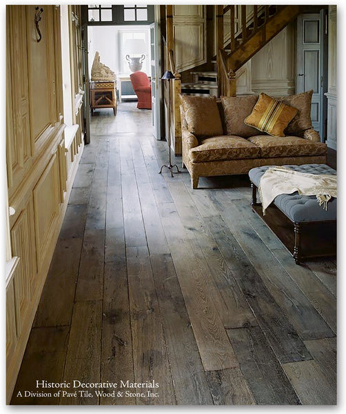 Aged French Oak Flooring Solid Oak Flooring, Engineered Oak Flooring, Wide-Plank Oak Floors