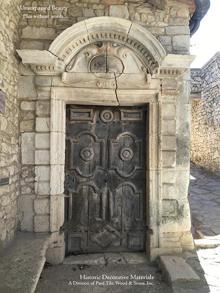 Summers in Provence Antique French Limestone Building Materials