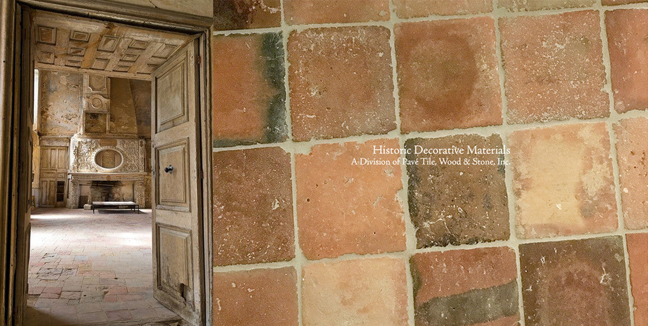 French Reclaimed Terra Cotta Tiles