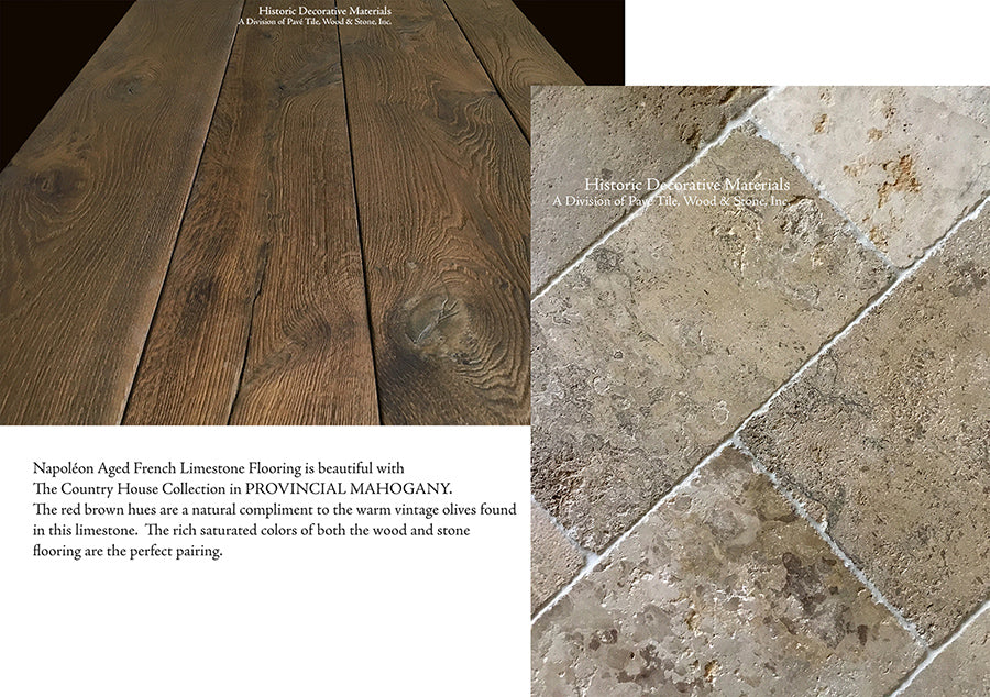 Napoleon Aged French Limestone Flooring