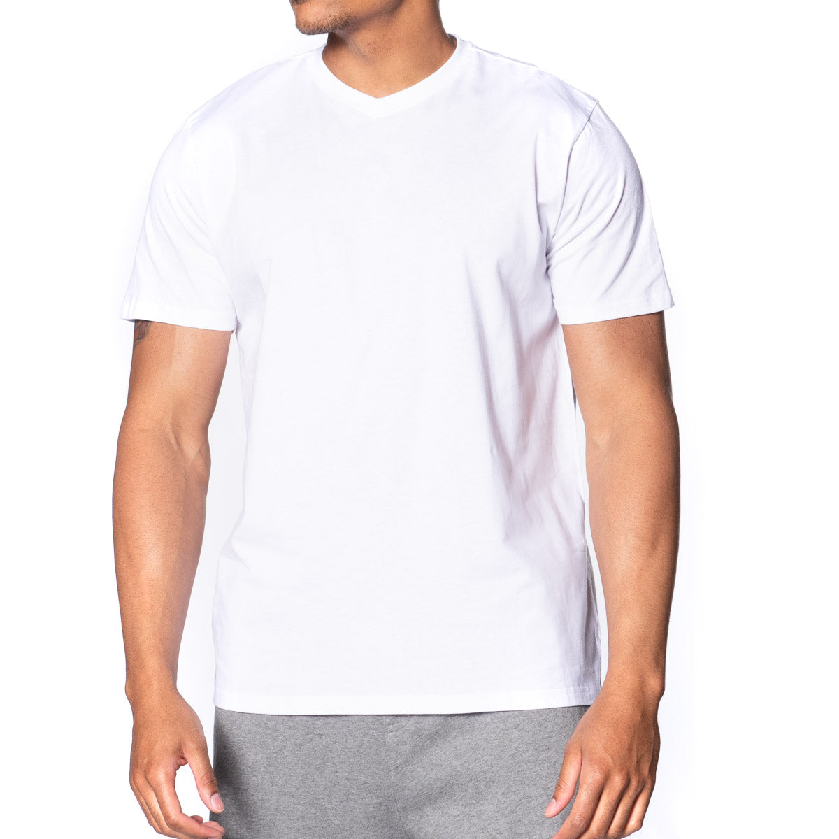 Fitted Crew Neck T-Shirt