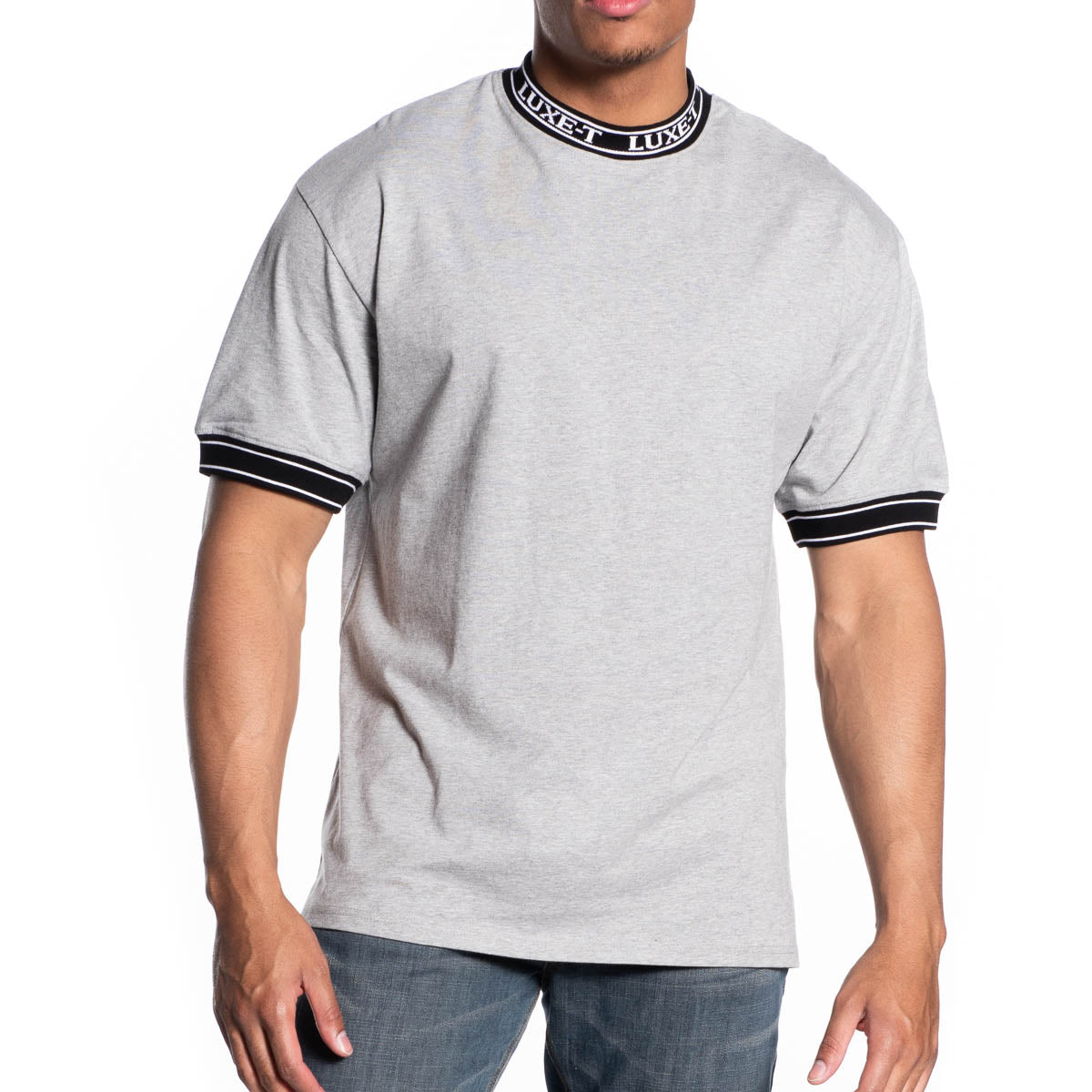 Louis Vuitton Men's White Cotton Chain Collar T-Shirt – Luxuria & Co.