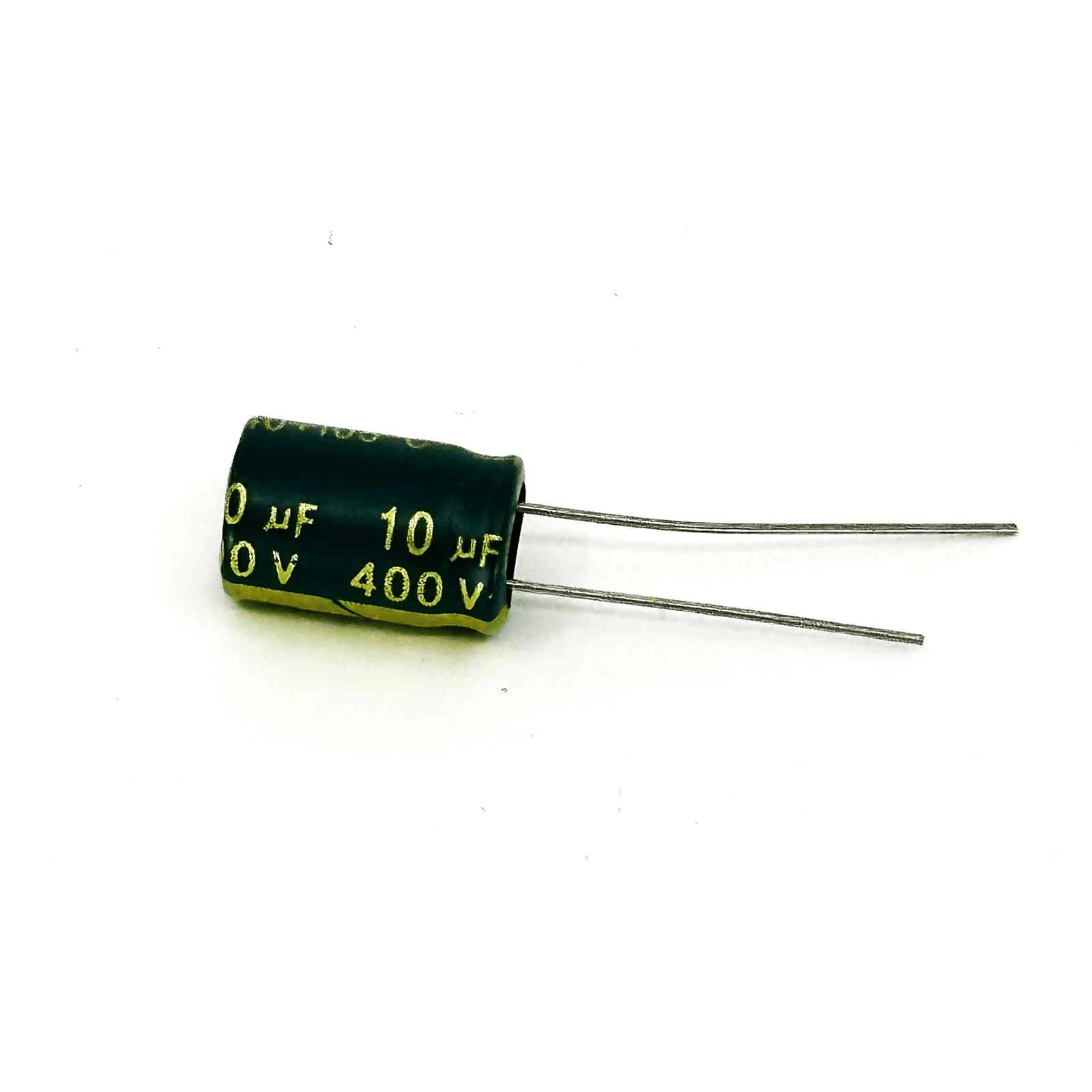 10µF 400V 20% 105°C Radial Lead Aluminum Electrolytic Capacitor (2-Pack)