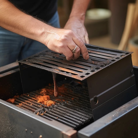 remove the grease tray