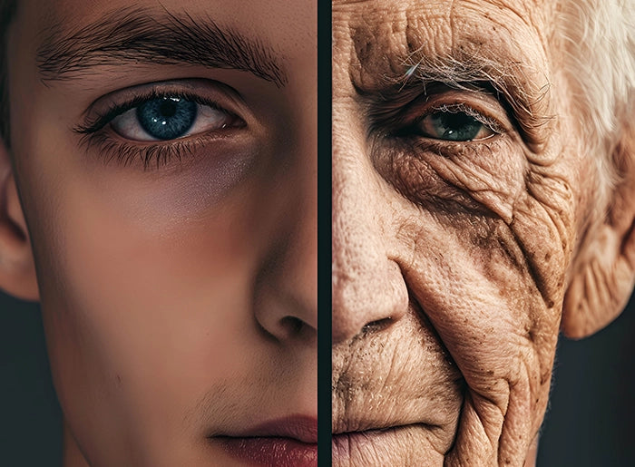 twarz mlodego i starszego mezczyzny