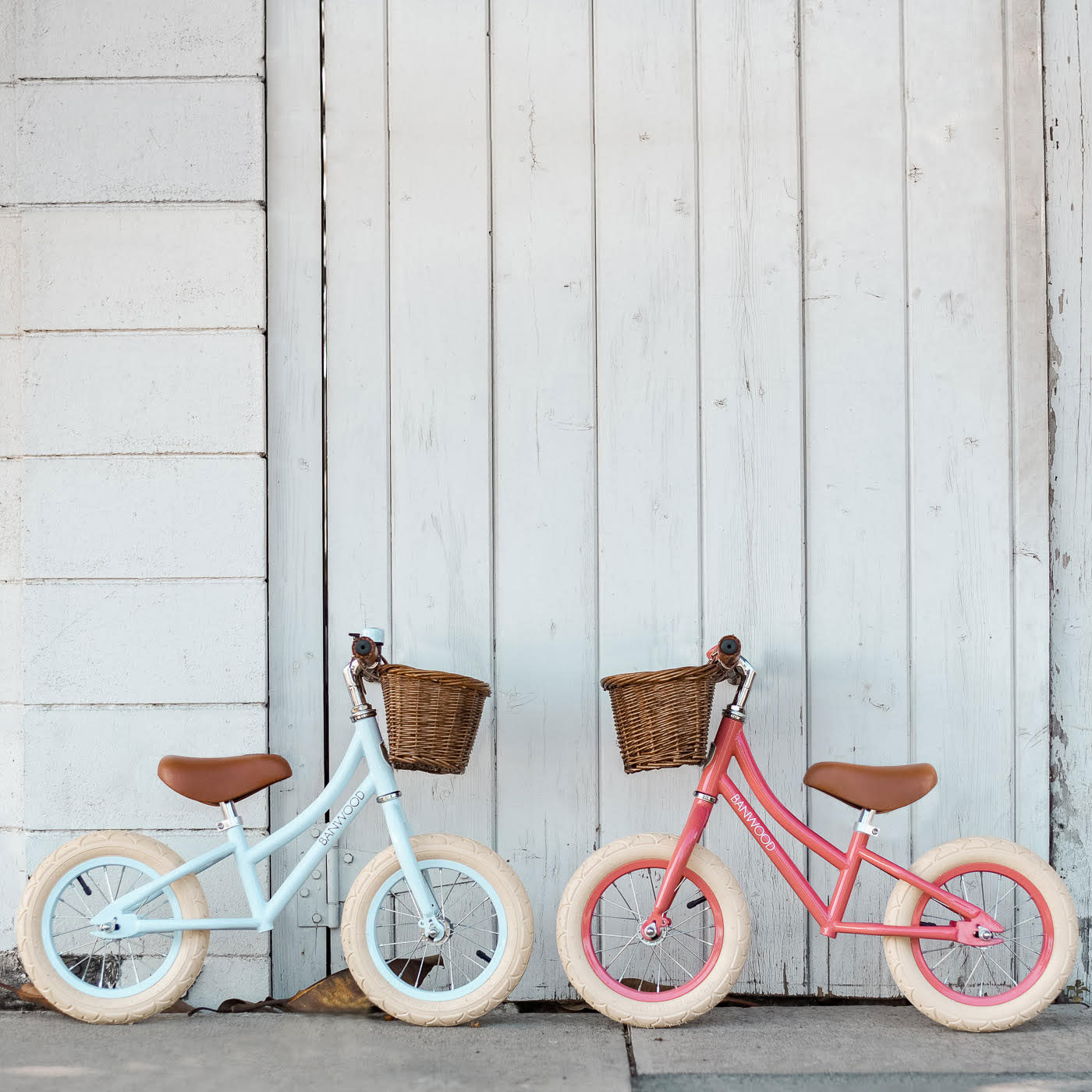 Banwood 'First Go' Balance Bikes, available at Bobby Rabbit.