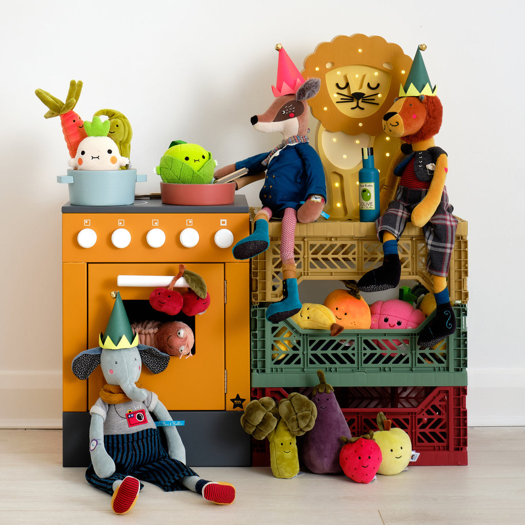 Kitchen Stove, Toys and Accessories, styled for Christmas by Bobby Rabbit.