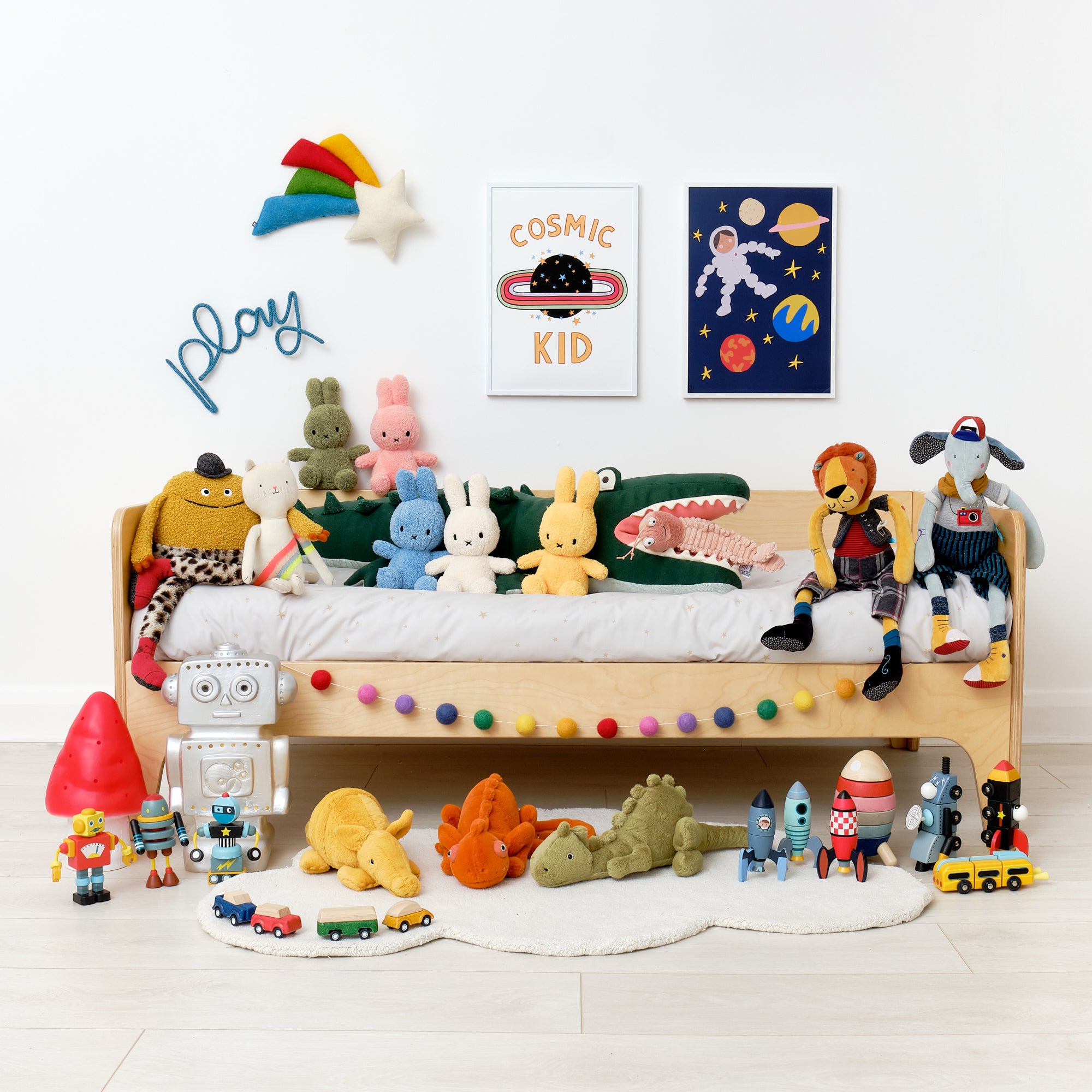 ‘Space Adventure!’ Children’s Bedroom, Toys and Accessories, styled by Bobby Rabbit.