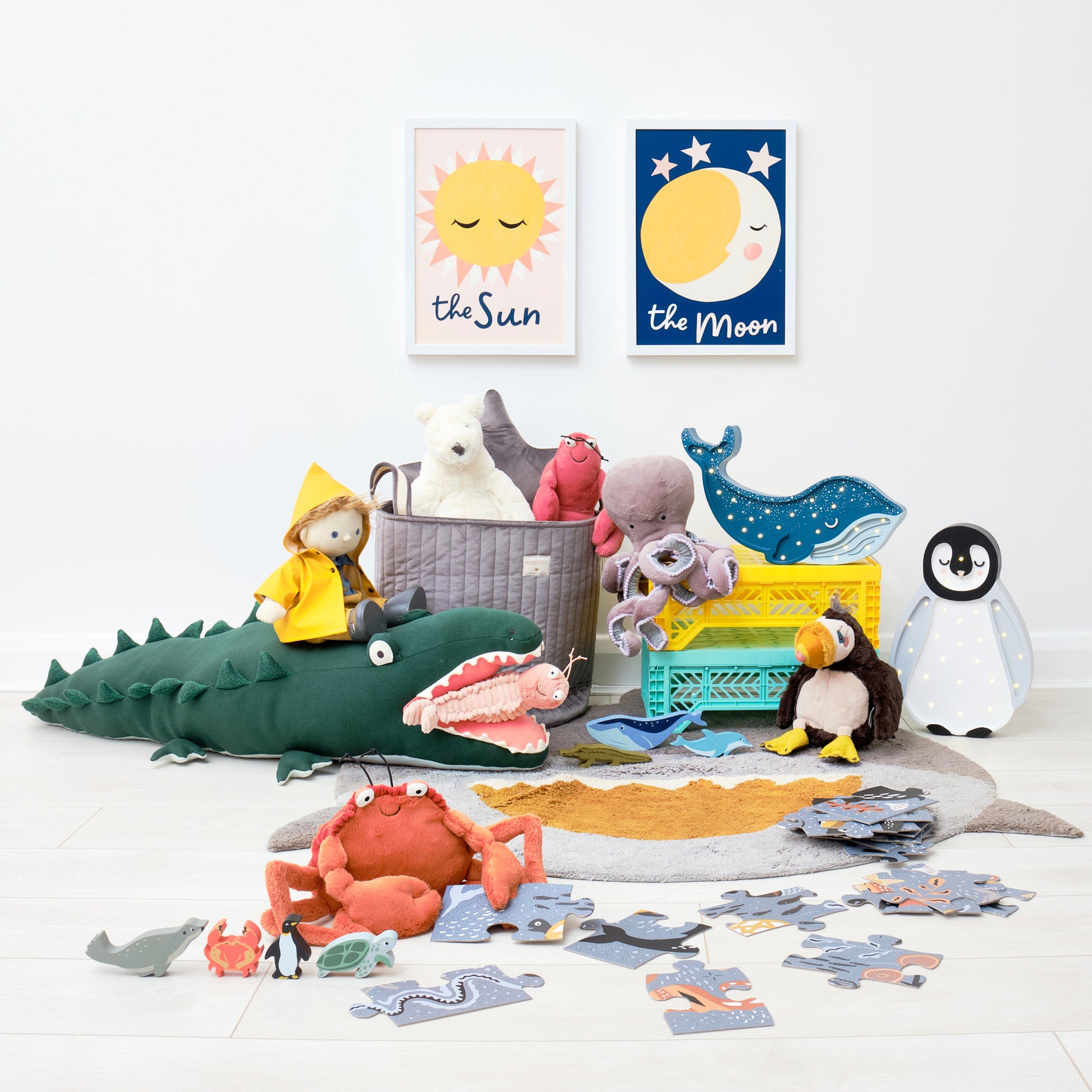 Toys for Ocean Explorers, styled by Bobby Rabbit.