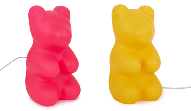 Jelly Bear lamps for children's rooms by Egmont, available from Alex and Alexa, published by Bobby Rabbit