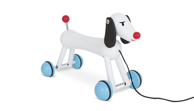 Vilac Wooden Pull-Along Dog from AlexandAlexa, published by Bobby Rabbit