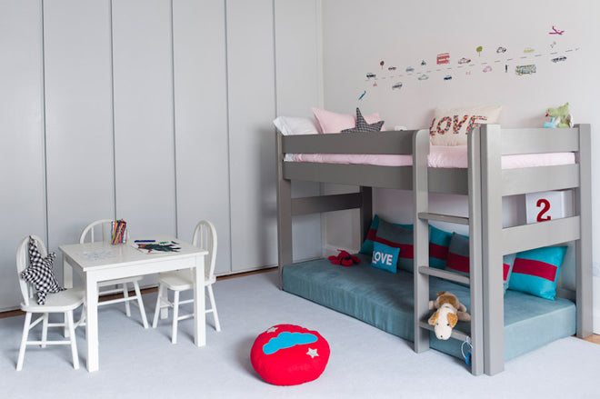 furniture, children's beds, bunk beds, loft beds, Bobo Kids, published by Bobby Rabbit