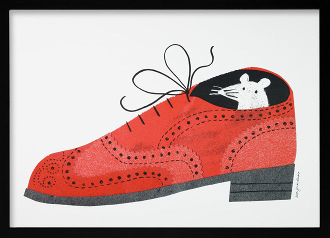 Lisa Jones 'Brogue' print, published by Bobby Rabbit