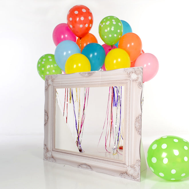Tiny Tots Photobooth Frame for children's parties, designed by Scene-Setter and published by Bobby Rabbit