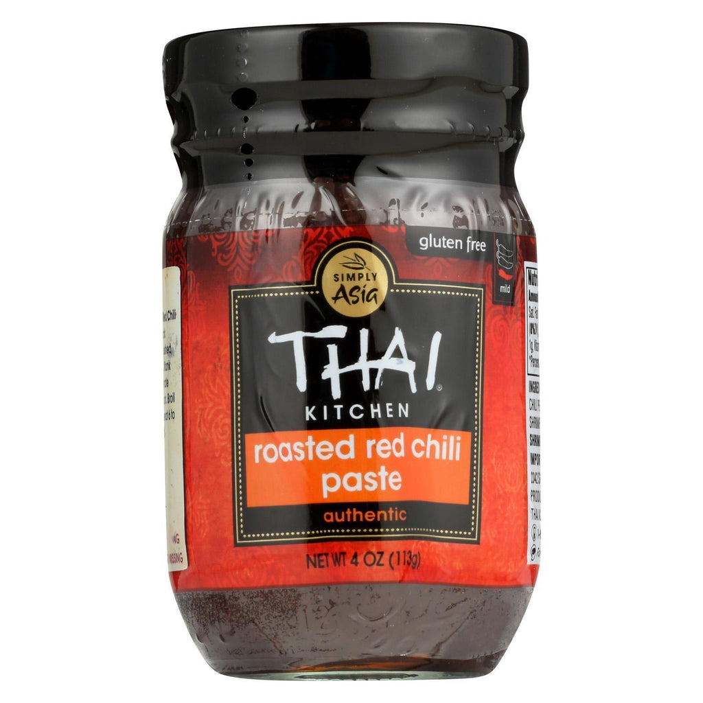 Thai Kitchen Roasted Red Chili Paste - 4 Oz - Pack of 12